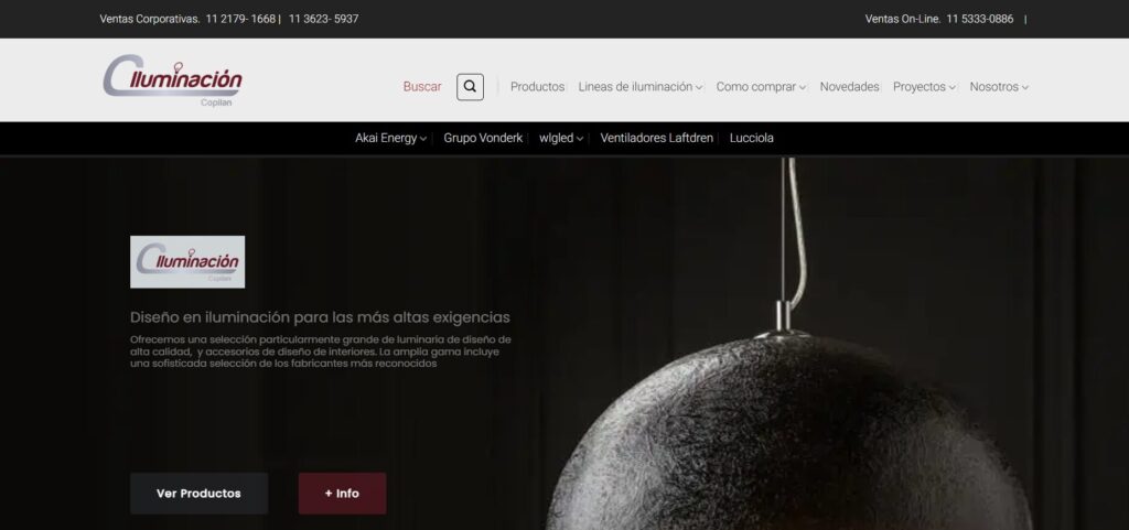 Paginas Web Zona Sur 011 Copilan Iluminacion – Experiencia En Luminarias Copilaniluminacion Tienda.com.ar