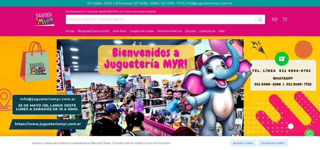 Paginas Web Zona Sur 014 Bloques, Juegos De Mesa Y Más Únicos En Jugueteria Myr Www.jugueteriamyr.com.ar